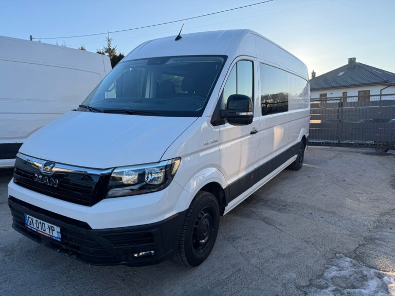 MAN TGE – funkcjonalna zabudowa wnętrza auta użytkowego