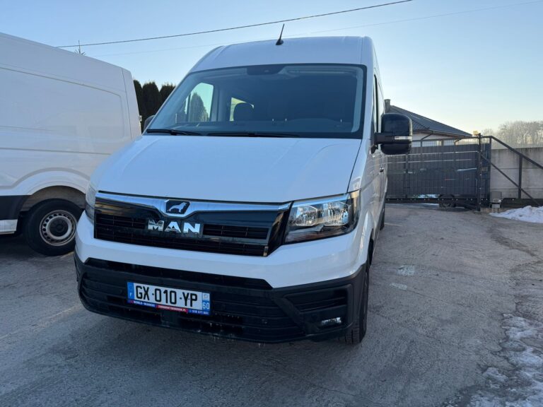 MAN TGE – nowoczesny van dostawczy przygotowany do zabudowy