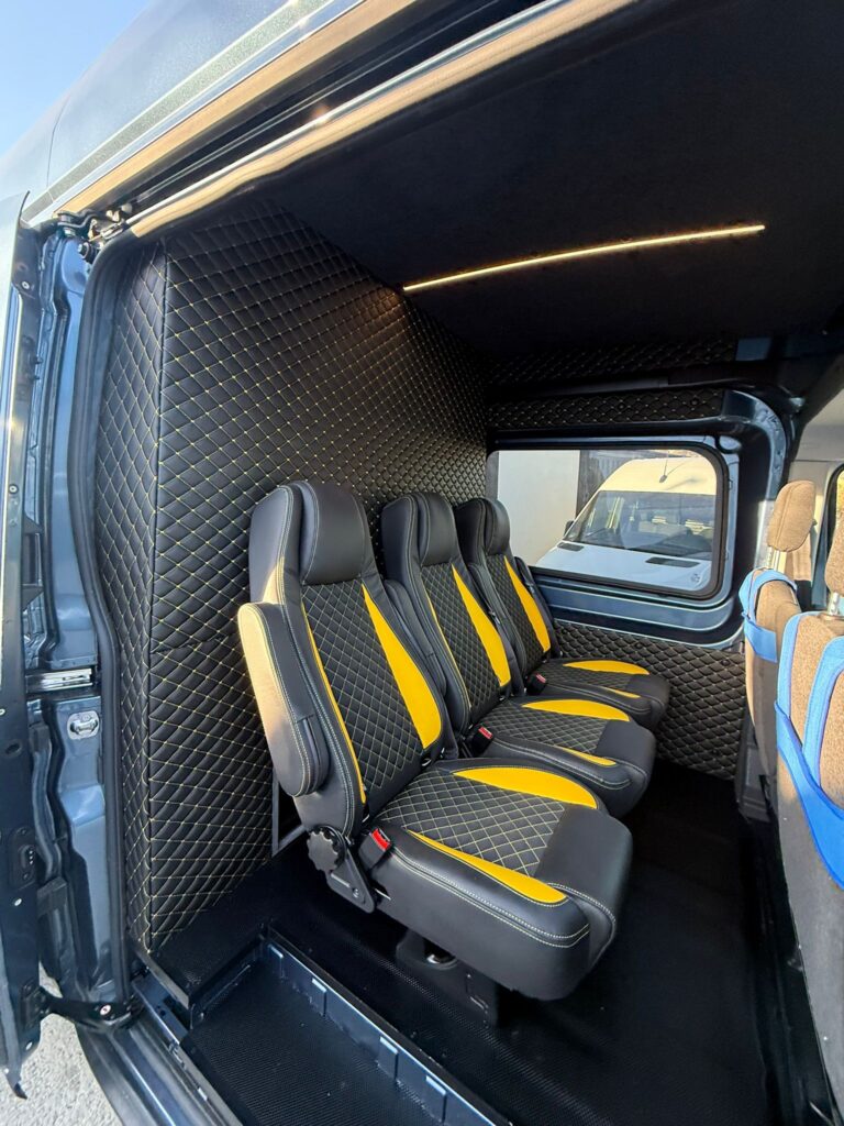 Iveco Daily – kokpit kierowcy z kierownicą i deską rozdzielczą