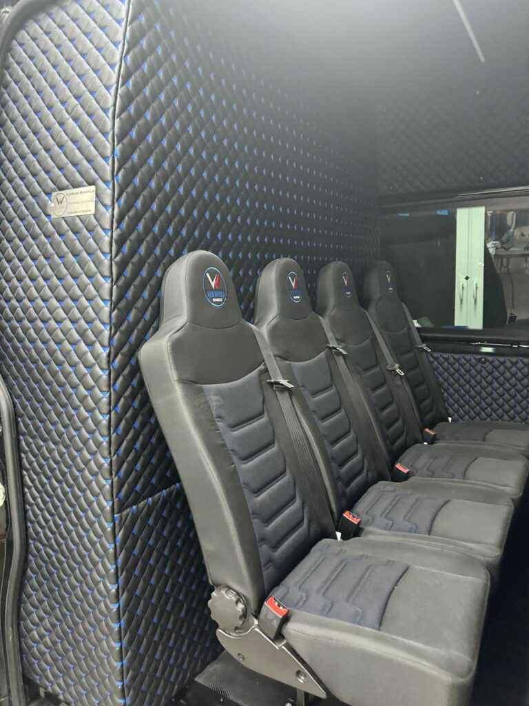 Volkswagen Crafter van dostawczy – widok z przodu całego pojazdu